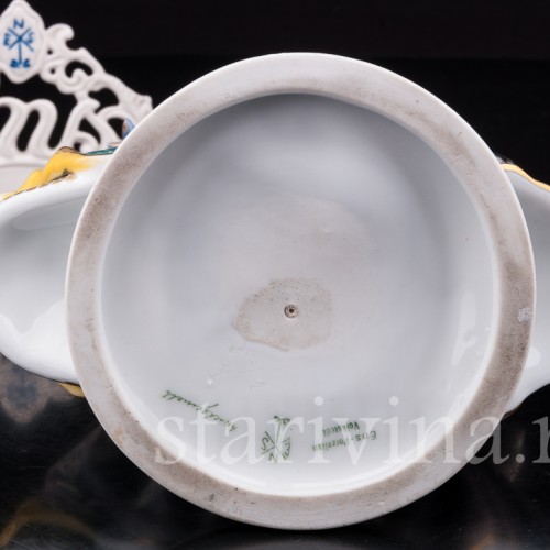 Статуэтка Девушка с тростью и попугаем, Karl Ens, Германия, 1920-30 гг.