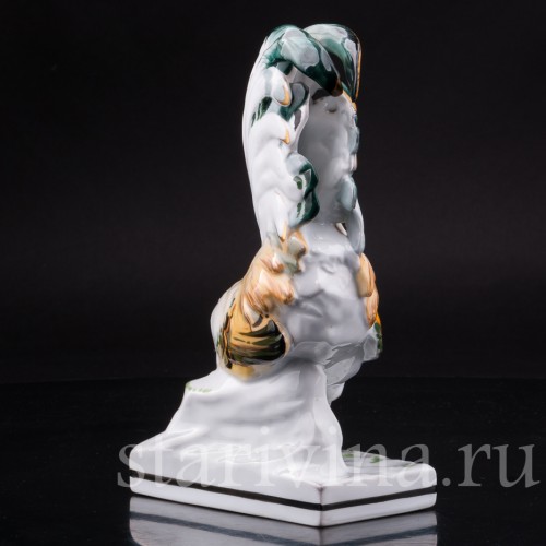 Статуэтка птицы Петух, Karl Ens, Германия, 1900-е гг.