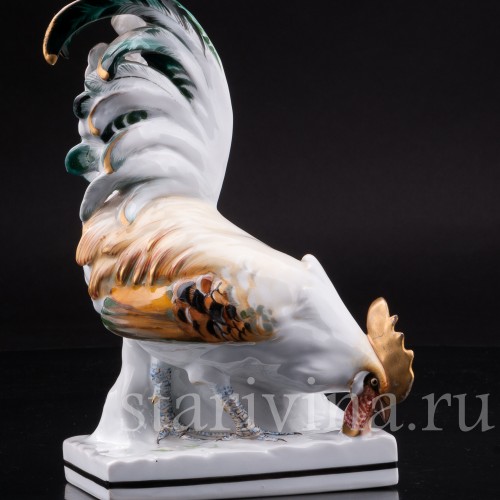 Статуэтка птицы Петух, Karl Ens, Германия, 1900-е гг.