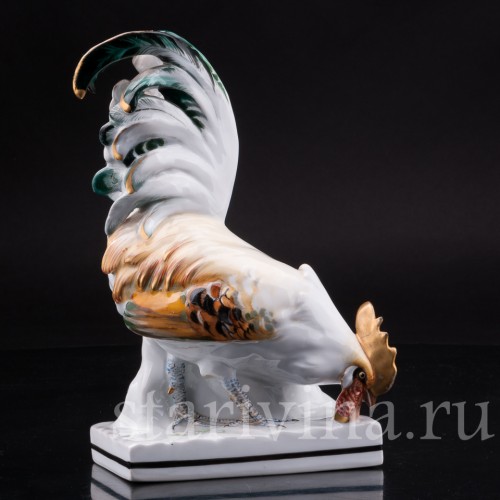 Статуэтка птицы Петух, Karl Ens, Германия, 1900-е гг.