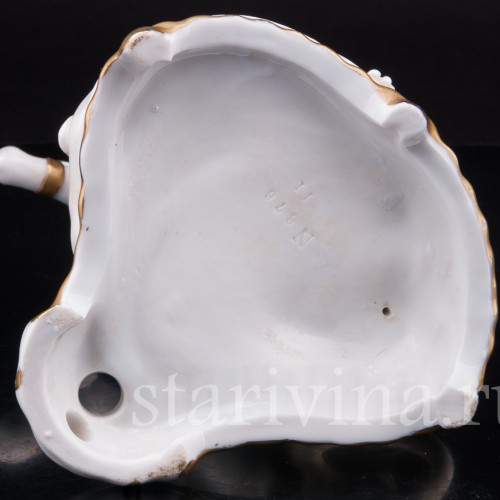 Фарфорвая статуэтка Одалиска с пантерой, E. A. Muller, Германия, нач. 20 в.