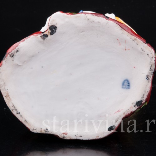 Фарфоровая статуэтка Девочка с куклой, Ackermann & Fritze, Германия, перв. пол. 20 в.