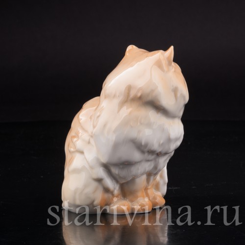 Фигурка из фарфора Персидский кот, Hutschenreuther, Германия, 1970 гг.