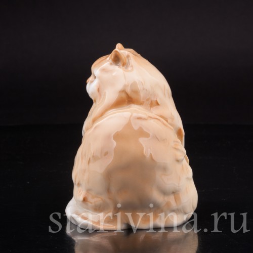 Фигурка из фарфора Персидский кот, Hutschenreuther, Германия, 1970 гг.