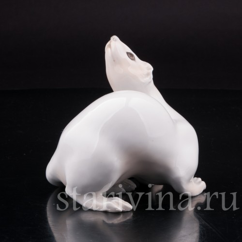 Фарфоровая фигурка Горностай, Bing & Grondahl, Дания, пер. пол. 20 в.
