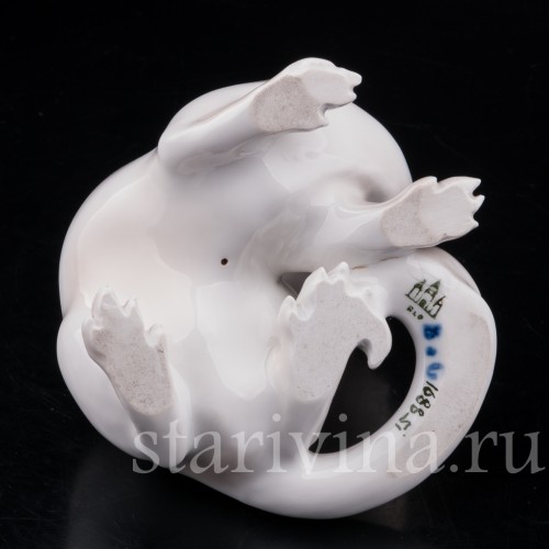 Фарфоровая фигурка Горностай, Bing & Grondahl, Дания, пер. пол. 20 в.