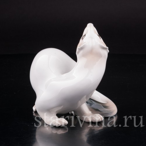 Фарфоровая фигурка Горностай, Bing & Grondahl, Дания, пер. пол. 20 в.