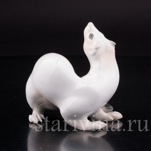 Фарфоровая фигурка Горностай, Bing & Grondahl, Дания, пер. пол. 20 в.