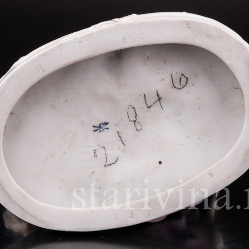 Фарфоровая статуэтка Мама с дочкой, Scheibe-Alsbach, Германия, 1925-72 гг.