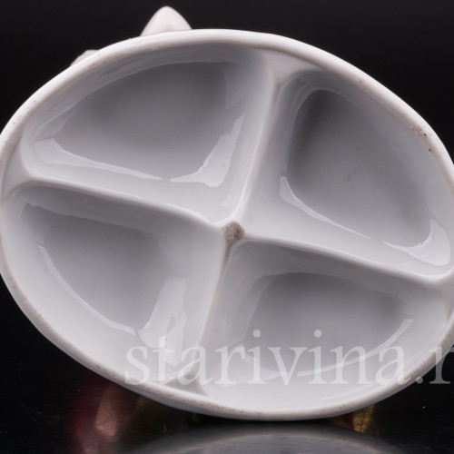 Статуэтка из фарфора Арлекин и Коломбина, Hertwig & Co, Германия, 1920-30 гг.