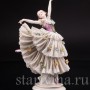 Статуэтка из фарфора Танцующая девушка, кружевная, Ackermann & Fritze, Германия, 1908-1951 гг.