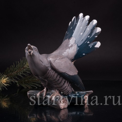 Статуэтка птицы Кукушка, Bing & Grondahl, Дания, 1920-80 гг.