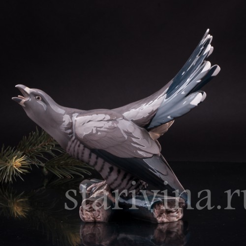 Статуэтка птицы Кукушка, Bing & Grondahl, Дания, 1920-80 гг.