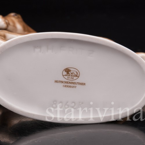 Фарфоровая статуэтка Жеребёнок, Hutschenreuther, Германия, кон. 20 в.