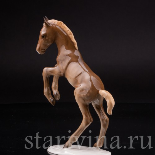 Фарфоровая статуэтка Жеребёнок, Hutschenreuther, Германия, кон. 20 в.