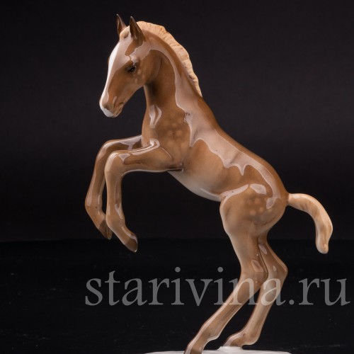 Фарфоровая статуэтка Жеребёнок, Hutschenreuther, Германия, кон. 20 в.