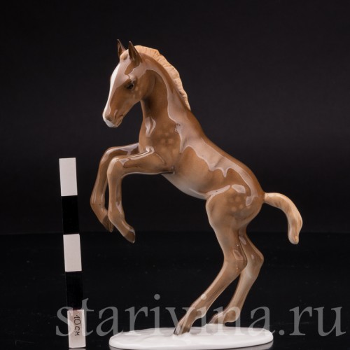 Фарфоровая статуэтка Жеребёнок, Hutschenreuther, Германия, кон. 20 в.