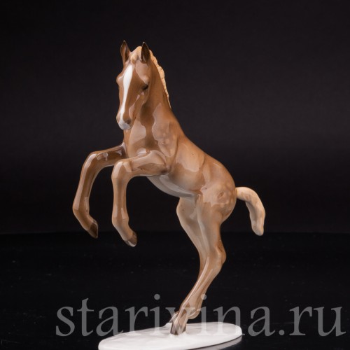 Фарфоровая статуэтка Жеребёнок, Hutschenreuther, Германия, кон. 20 в.