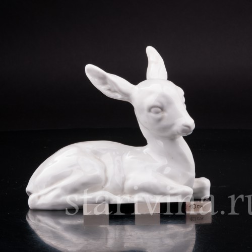 Фигурка из фарфора Оленёнок Schaubach Kunst, Германия, 1953-62 гг.