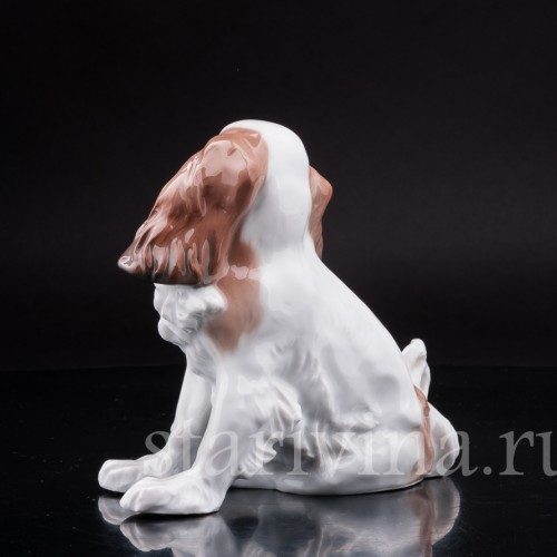 Статуэтка собаки Японский хин, Karl Ens, Германия, 1920-30 гг.