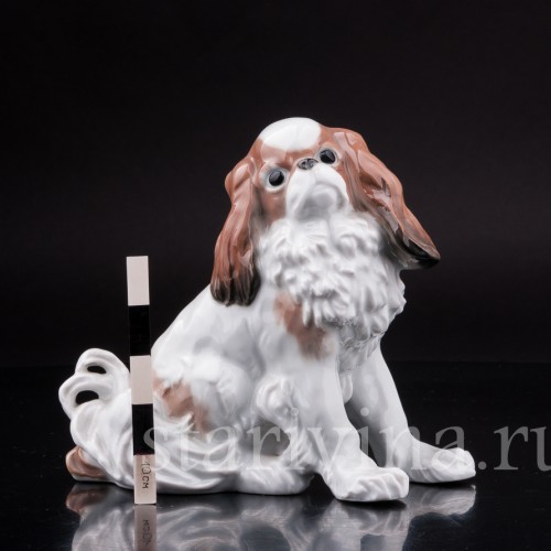 Статуэтка собаки Японский хин, Karl Ens, Германия, 1920-30 гг.