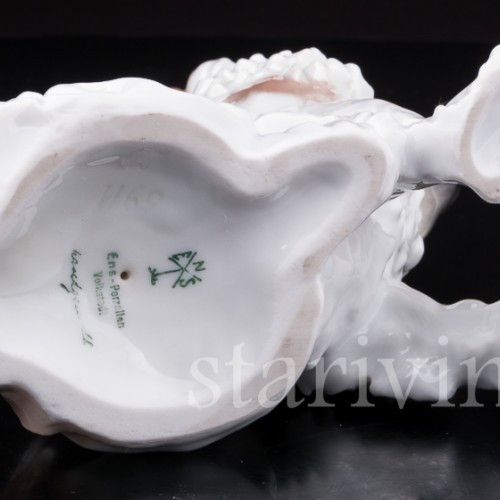 Статуэтка собаки Японский хин, Karl Ens, Германия, 1920-30 гг.