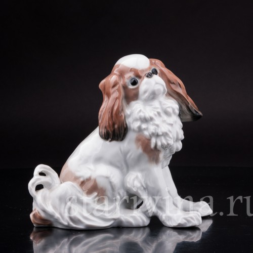 Статуэтка собаки Японский хин, Karl Ens, Германия, 1920-30 гг.