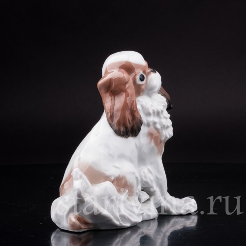 Статуэтка собаки Японский хин, Karl Ens, Германия, 1920-30 гг.