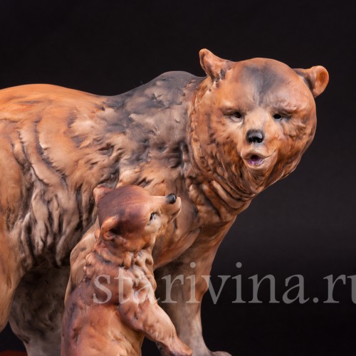 Медведица с медвежонком, Alka Kaiser, Германия, до 1990 г