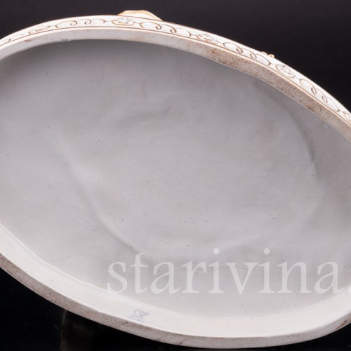 Статуэтка из фарфора Дама с лютней, Carl Thieme, Германия, нач. 20 века.