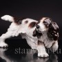 Статуэтка собаки из фарфора Спаниель, Goldscheider, Австрия, 1938-45 гг.