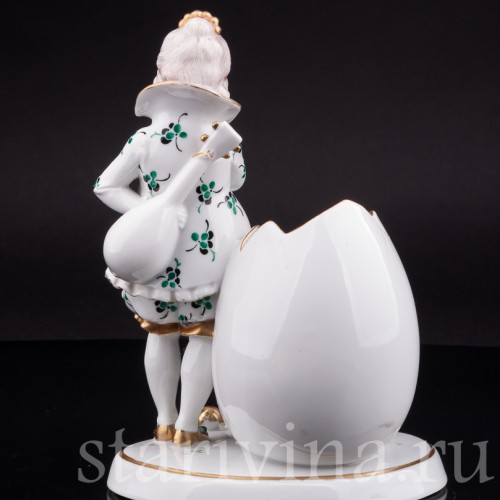 Девочка с кошкой, Hertwig & Co, Германия, 1920-30 гг