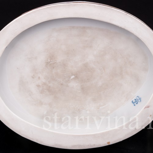 Фарфоровая композиция Дети у зеркала, Volkstedt, Германия, до 1936 года.