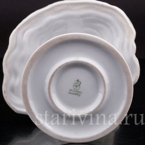 Старинная фигурка из фарфора Пьеретта, Fraureuth, Германия, нач. 20 в.