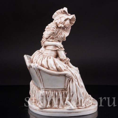 Фарфоровая композиция Сердечный разговор, Ernst Bohne Sohne, Германия, нач. 20 в.