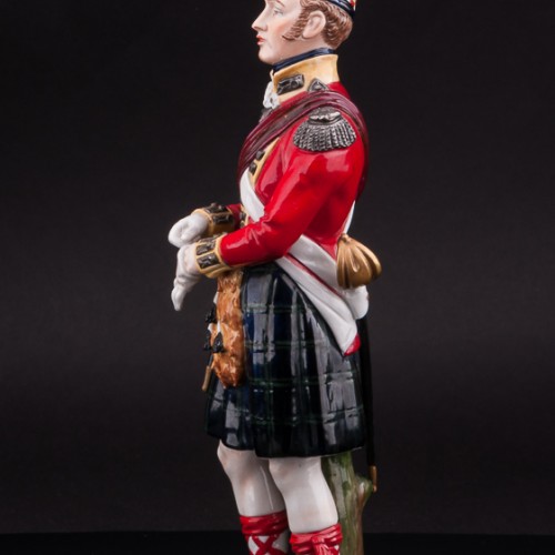 Офицер шотладской гвардии, Sitzendorf, Германия