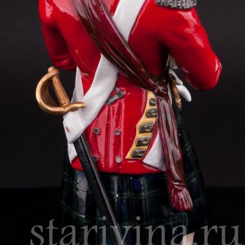 Офицер шотладской гвардии, Sitzendorf, Германия