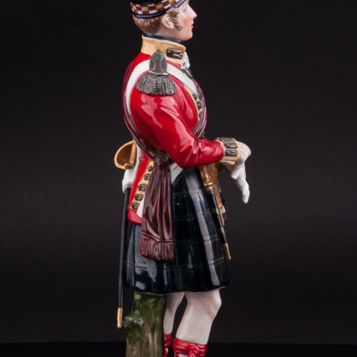 Офицер шотладской гвардии, Sitzendorf, Германия