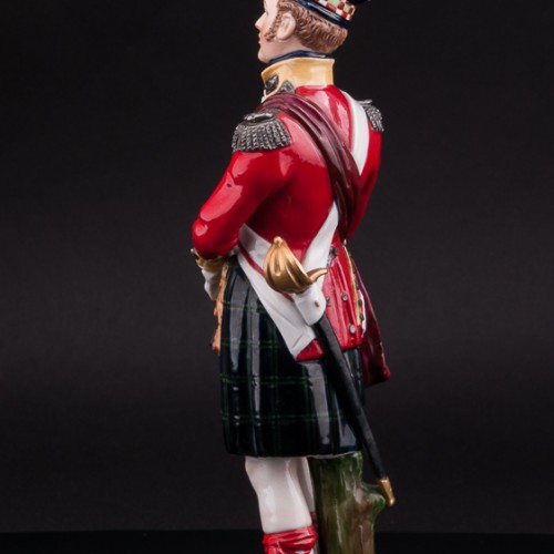 Офицер шотладской гвардии, Sitzendorf, Германия