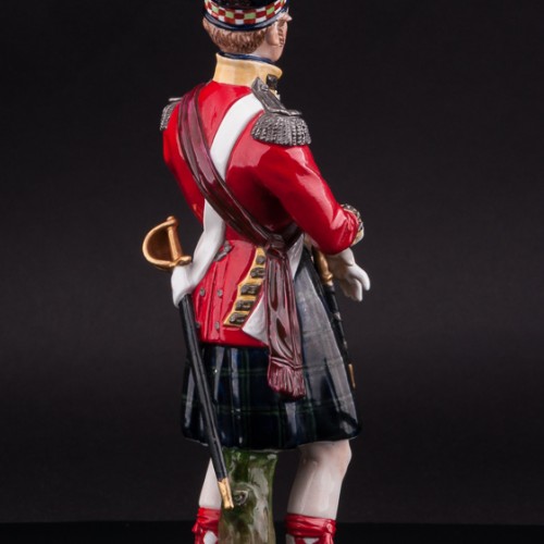 Офицер шотладской гвардии, Sitzendorf, Германия