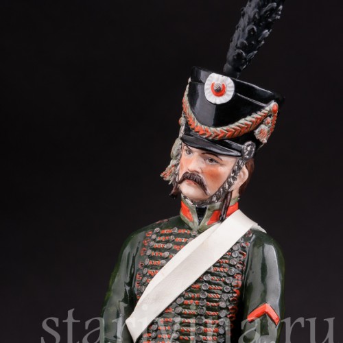 Статуэтка Бригадир 8-го гусарского полка, Adrien Van Gerdinge, Франция, вт. по. 20 в.