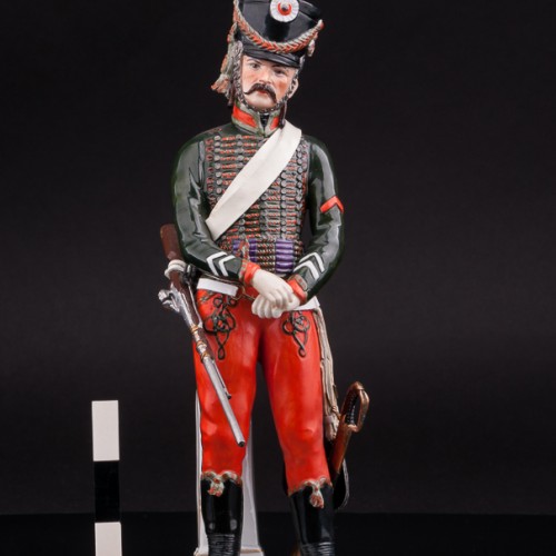 Статуэтка Бригадир 8-го гусарского полка, Adrien Van Gerdinge, Франция, вт. по. 20 в.