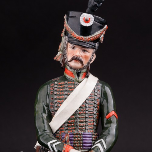 Статуэтка Бригадир 8-го гусарского полка, Adrien Van Gerdinge, Франция, вт. по. 20 в.