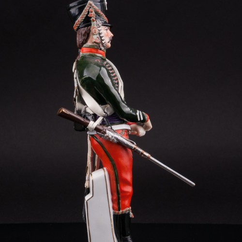 Статуэтка Бригадир 8-го гусарского полка, Adrien Van Gerdinge, Франция, вт. по. 20 в.