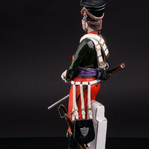 Статуэтка Бригадир 8-го гусарского полка, Adrien Van Gerdinge, Франция, вт. по. 20 в.