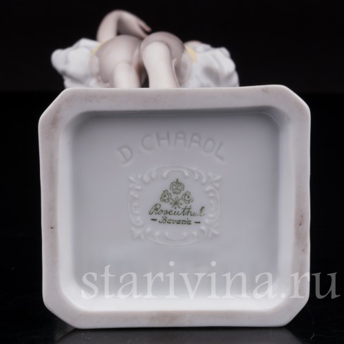 Статуэтка Janine, танцовщица в стиле ар деко, Rosenthal, Германия, 1932 г.