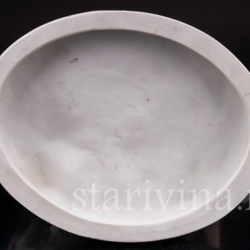 Фарфоровая статуэтка Танцовщица Камарго с кавалером, кружевная, Volkstedt, Германия, до 1935 г.