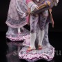 Две фарфоровые статуэтки Танцующая пара в розовых костюмах, Samson, Франция, сер. 19, нач. 20 вв.