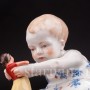 Коллекционная статуэтка Девочка с куклой, Meissen, Германия, до 1948 г.