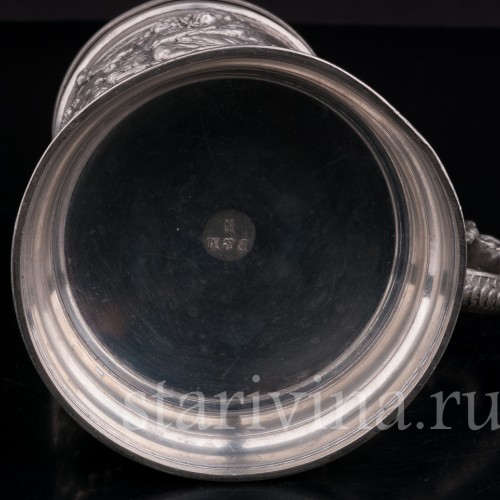 Старинная пивная кружка Танцы в таверне, Felsenstein & Mainzer, Германия, нач. 20 в.